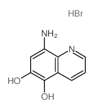 8-amino-6-hydroxy-1H-quinolin-5-one结构式