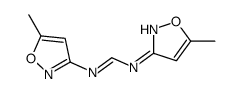 N,N'-bis(5-methyl-1,2-oxazol-3-yl)methanimidamide Structure