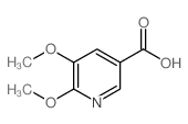 5,6-二甲氧基烟酸结构式
