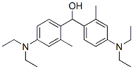 Bis[4-(diethylamino)-2-methylphenyl]methanol结构式