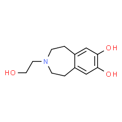 1H-3-Benzazepine-7,8-diol, 3-(2-hydroxyethyl)-2,3,4,5-tetrahydro- (9CI) picture