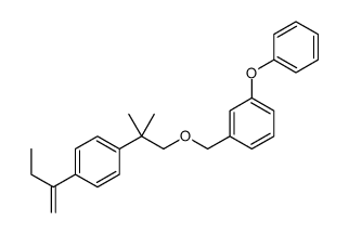 1-but-1-en-2-yl-4-[2-methyl-1-[(3-phenoxyphenyl)methoxy]propan-2-yl]benzene Structure