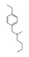 Benzenemethanamine, N-butyl-4-ethyl-N-methyl- (9CI) Structure