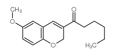 1-(6-METHOXY-2H-CHROMEN-3-YL)-HEXAN-1-ONE Structure