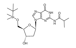 5'-O-TBDMS-N2-ibu-dG结构式