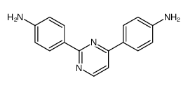 4-[2-(4-aminophenyl)pyrimidin-4-yl]aniline结构式