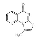 5H-Pyrido[3,2-e]thiazolo[3,2-a]pyrimidin-5-one, 9-methyl- (en)结构式