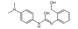 1-[4-(dimethylamino)phenyl]-3-[2-(hydroxymethyl)phenyl]urea结构式