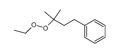 (1,1-Dimethyl-3-phenylpropyl)(ethyl)peroxid Structure