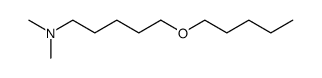 dimethyl-(5-pentyloxy-pentyl)-amine Structure