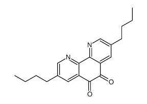 3,8-dibutyl-1,10-phenanthroline-5,6-dione Structure