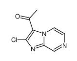 1-(2-chloroimidazo[1,2-a]pyrazin-3-yl)ethanone结构式