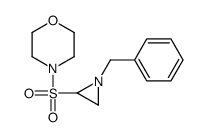 4-(1-benzylaziridin-2-yl)sulfonylmorpholine Structure