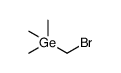 Germane, (bromomethyl)trimethyl结构式