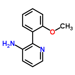 2-(2-METHOXY-PHENYL)-PYRIDIN-3-YLAMINE Structure