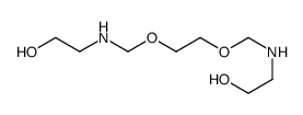 2-[2-[(2-hydroxyethylamino)methoxy]ethoxymethylamino]ethanol Structure