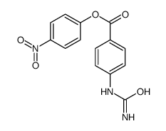 (4-nitrophenyl) 4-(carbamoylamino)benzoate Structure