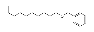 2-(decoxymethyl)pyridine Structure