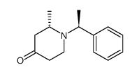 (2S)-2-甲基-1-[[(1S)-1-苯基乙基]哌啶-4-酮图片