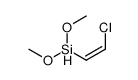 2-chloroethenyl(dimethoxy)silane结构式