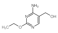 5-Pyrimidinemethanol,4-amino-2-ethoxy- Structure