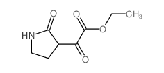 ethyl 2-oxo-2-(2-oxopyrrolidin-3-yl)acetate Structure