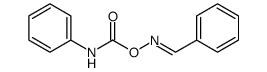 Benzaldehyde, O-[(phenylamino)carbonyl]oxime, [C(E)] Structure