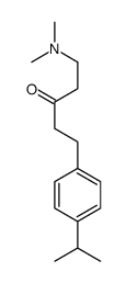 1-(dimethylamino)-5-(4-propan-2-ylphenyl)pentan-3-one Structure
