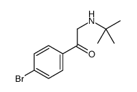 1-(4-bromophenyl)-2-(tert-butylamino)ethanone结构式