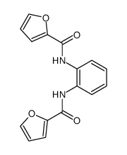 1,2-bis-(furan-2-carbonylamino)-benzene Structure