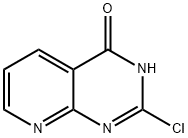 2-氯吡啶并[2,3-D]嘧啶-4(3H)-酮结构式