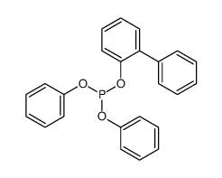 diphenyl (2-phenylphenyl) phosphite结构式