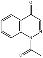 1-乙酰基-4(1H)-噌嗪结构式