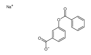 sodium 3-(benzoyloxy)benzoate Structure
