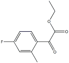 Ethyl 4-fluoro-2-methylbenzoylformate picture