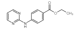 ethyl 4-(pyrimidin-2-ylamino)benzoate Structure