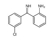 2-((3-chlorophenyl)(imino)methyl)aniline结构式