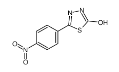 5-(4-nitrophenyl)-3H-1,3,4-thiadiazol-2-one Structure