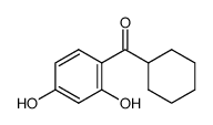 cyclohexyl-(2,4-dihydroxy-phenyl)-ketone结构式