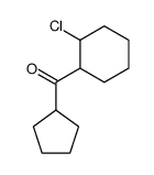 2-Chlor-cyclohexyl-cyclopentyl-keton Structure