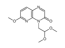 4-(2,2-DIMETHOXYETHYL)-6-METHOXYPYRIDO[2,3-B]PYRAZIN-3(4H)-ONE picture