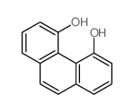 4,5-Phenanthrenediol Structure