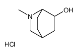 3-methyl-3-azoniabicyclo[2.2.2]octan-5-ol,chloride结构式