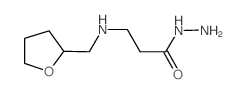 3-[(Tetrahydro-2-furanylmethyl)amino]-propanohydrazide Structure