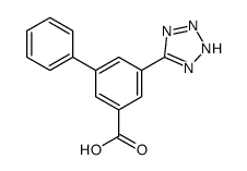 3-phenyl-5-(2H-tetrazol-5-yl)benzoic acid结构式