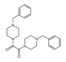 1,2-bis(4-benzylpiperazin-1-yl)ethane-1,2-dione结构式