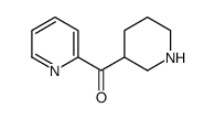 哌啶-3-基(吡啶-2-基)甲酮结构式