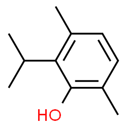 Phenol, 3,6-dimethyl-2-(1-methylethyl)- (9CI)结构式