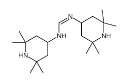N,N'-bis(2,2,6,6-tetramethylpiperidin-4-yl)methanimidamide Structure