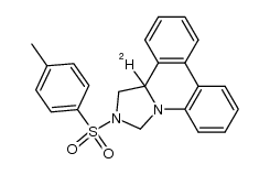 2-tosyl-1,2,3,12b-tetrahydroimidazo[1,5-f]phenanthridine-12b-d结构式